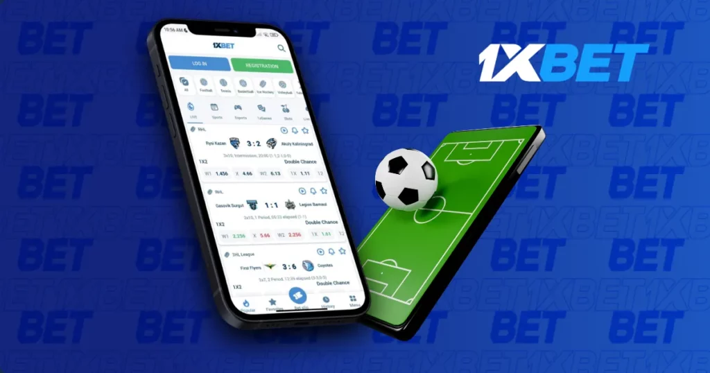 1xBet 柬埔寨的移动博彩应用程序